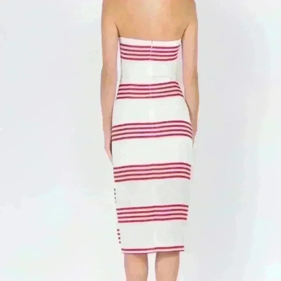 NWT White and red tube dress - Picture 4 of 6